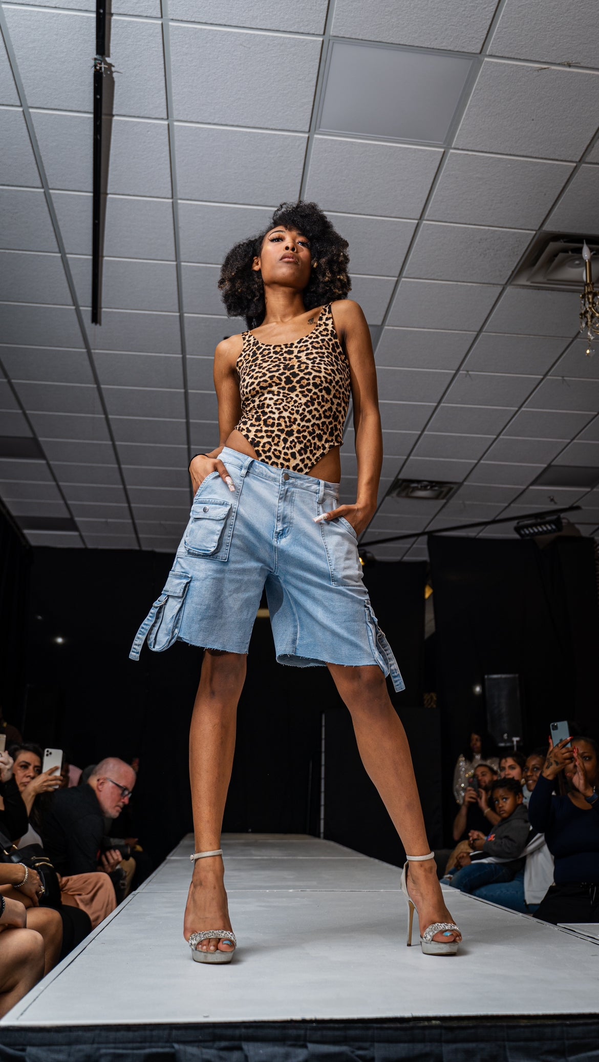 BBTM DENIM BOY SHORTS