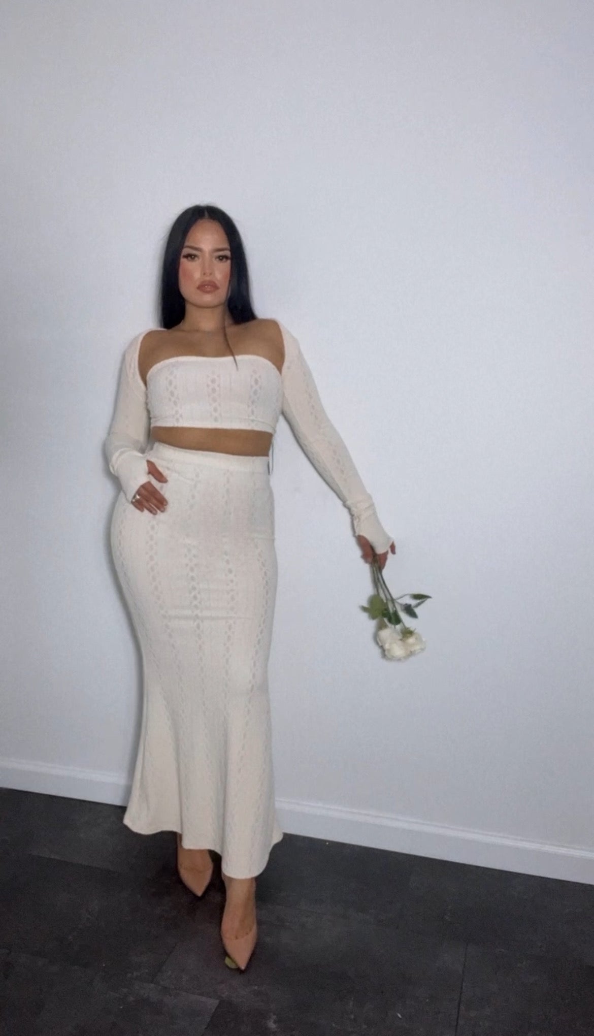 Dreamy 3 piece skirt set