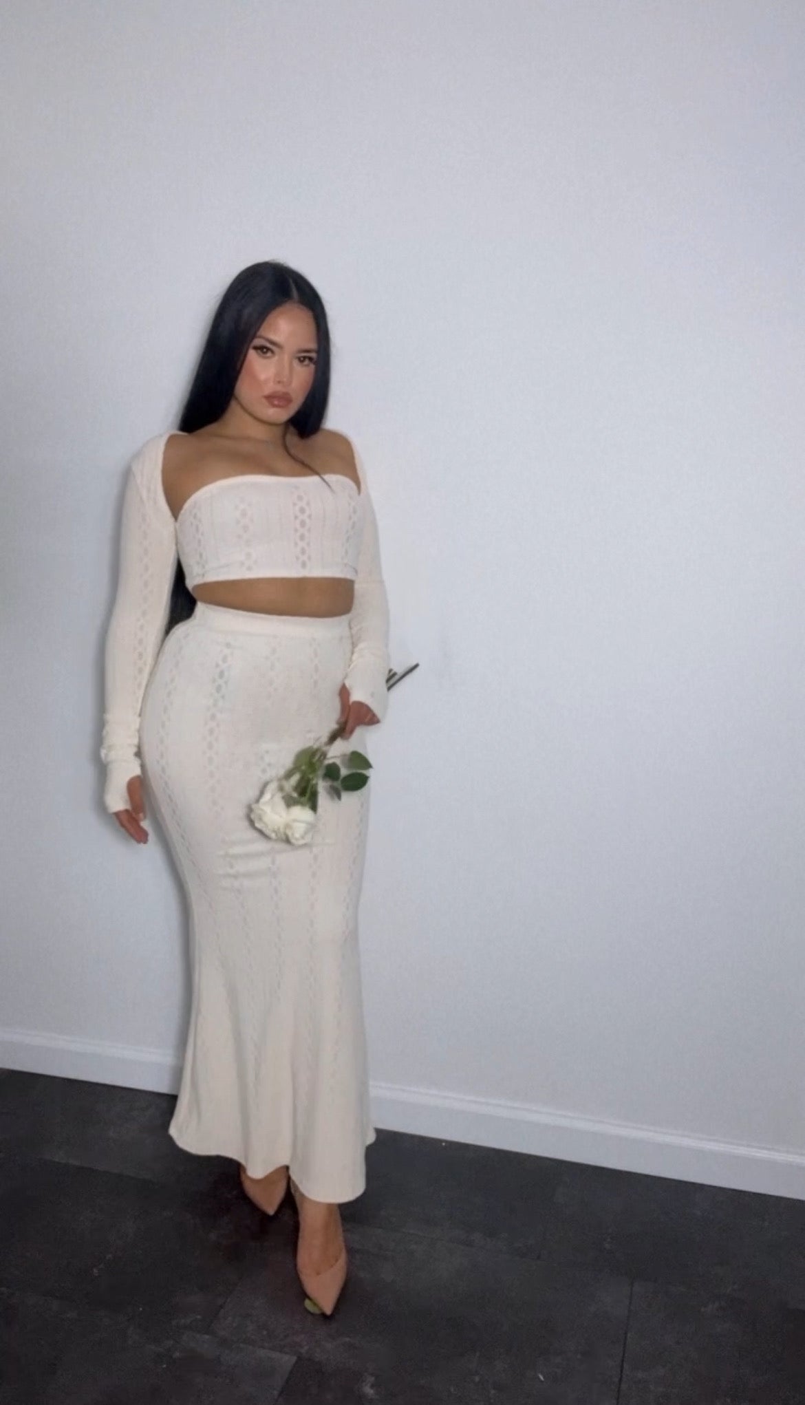 Dreamy 3 piece skirt set