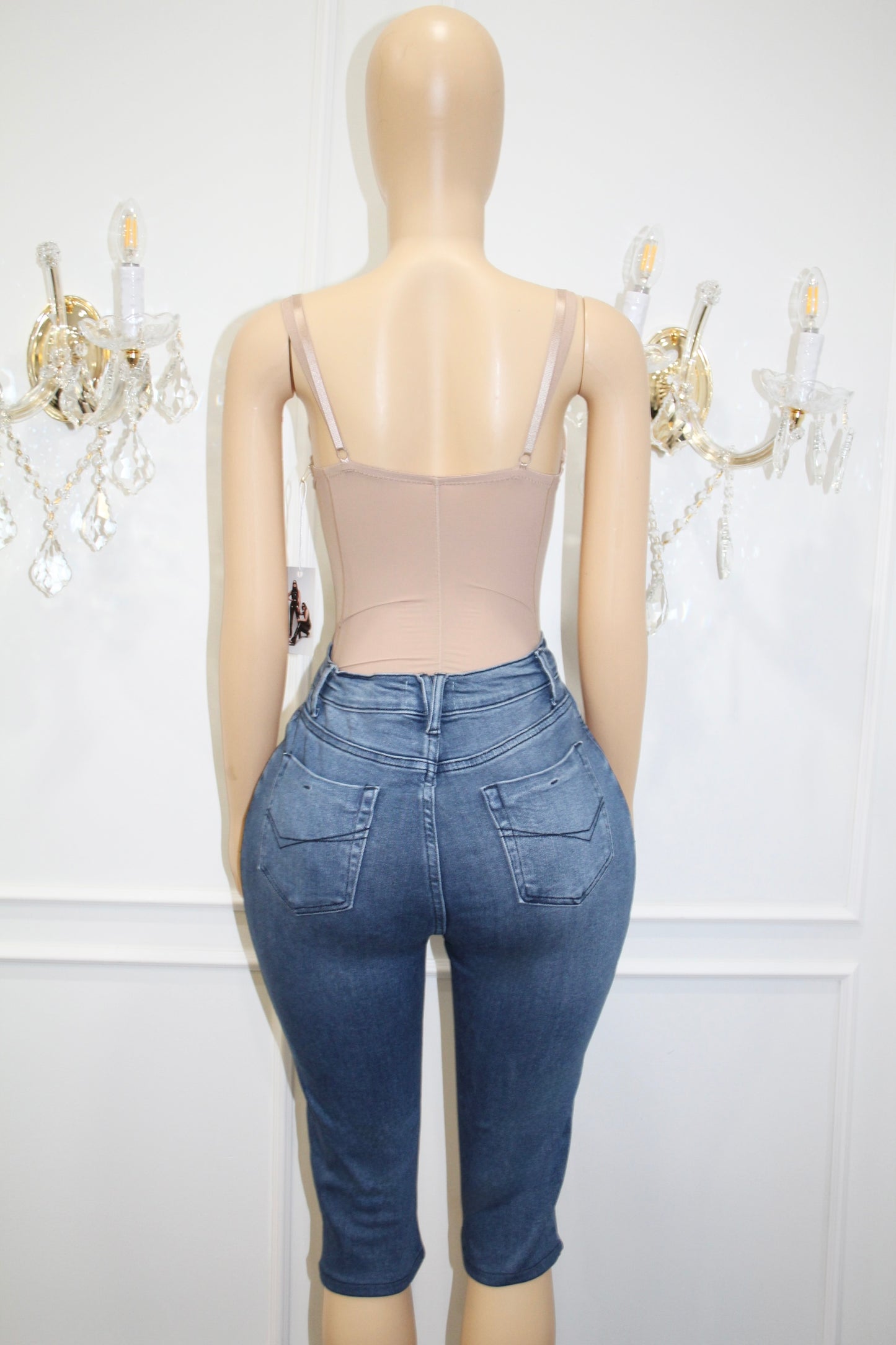 BBTM denim capri pant