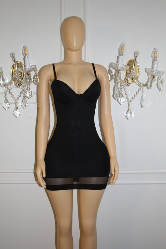 BBTM shape-wear black dress