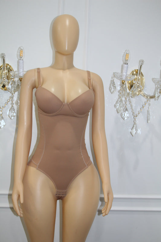 BBTM shapewear nude #2 mesh bodysuit