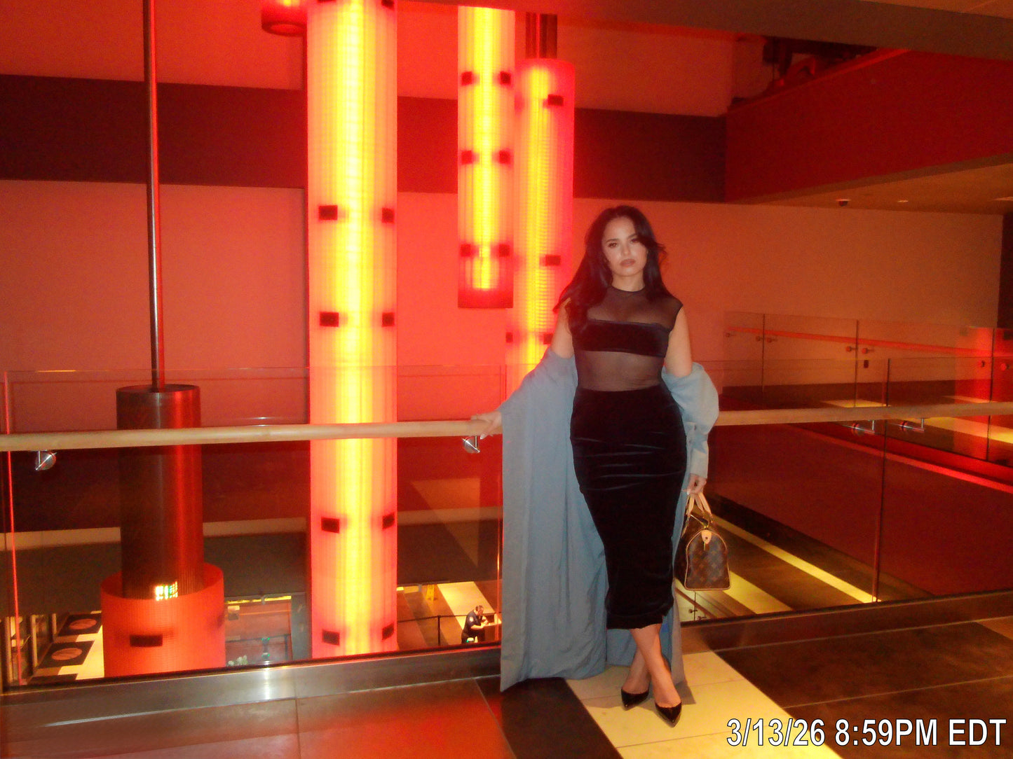 BBTM mesh/velvet “IT GIRL” dress