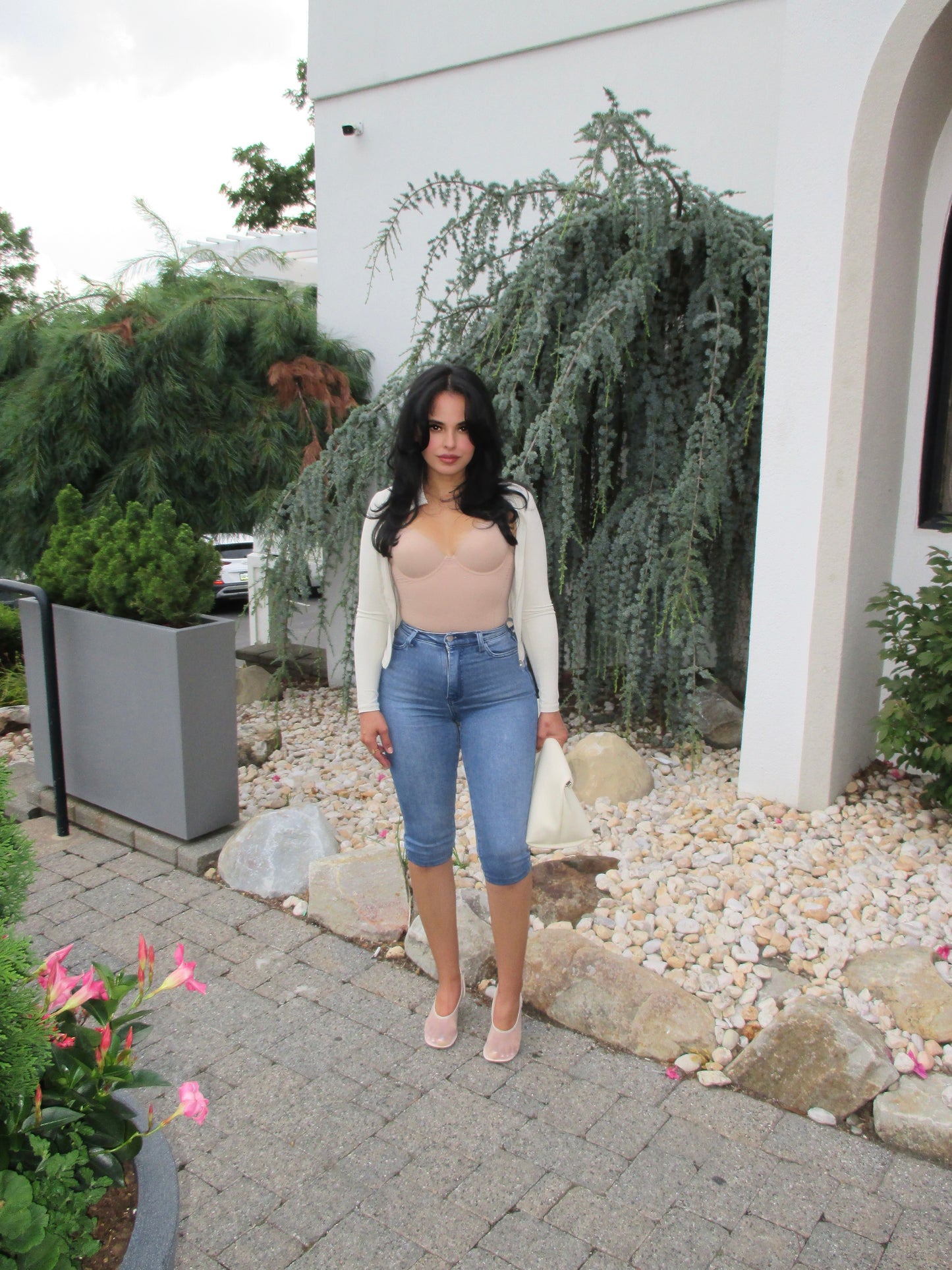 BBTM denim capri pant