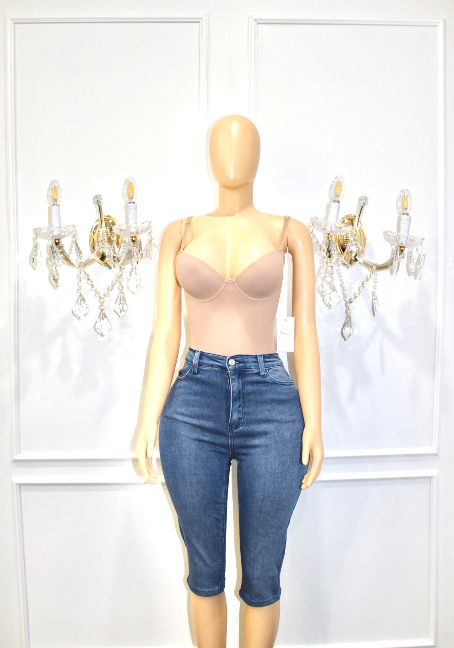 BBTM denim capri pant