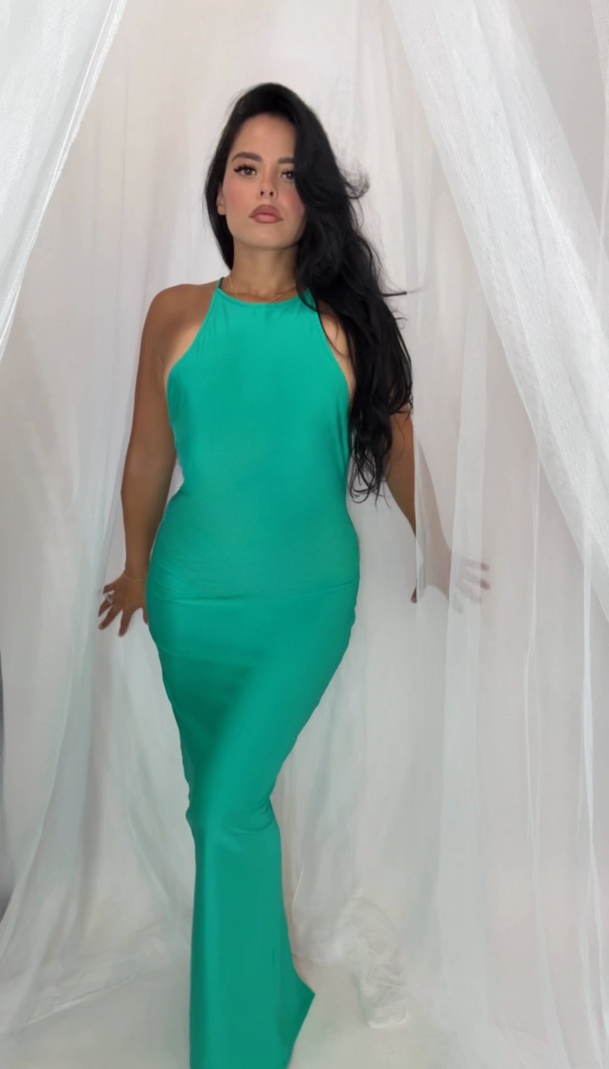 BBTM TURQUOISE DIVINE DRESS